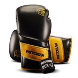 Kit Luva de Boxe e Muay Thai Elite Pretorian + Par de Bandagens 3.5 Metros