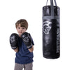 Kit Luva de Boxe e Muay Thai + Saco de Pancadas Pretorian Infantil