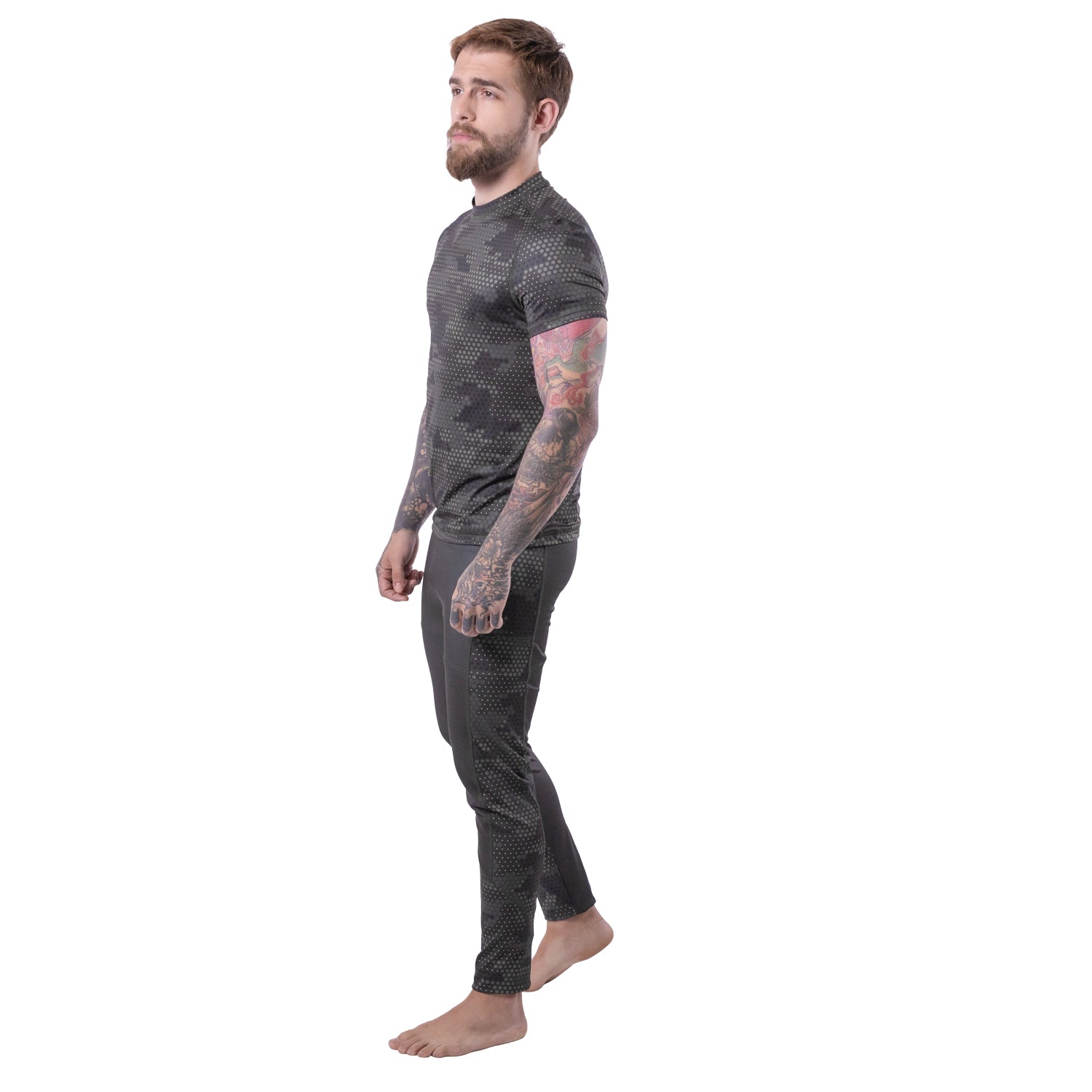 Calça compressão masculina Pretorian