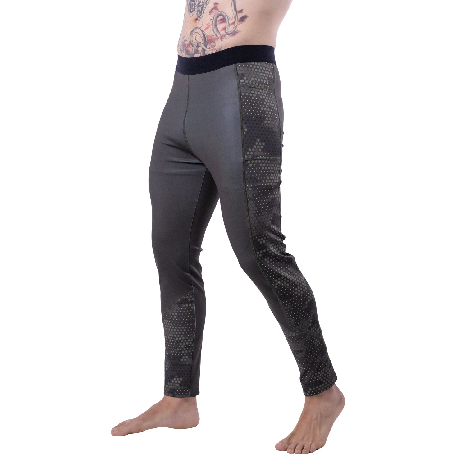 Calça compressão masculina Pretorian