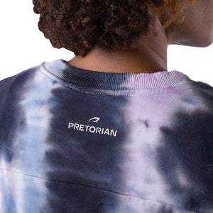 Camiseta Cropped Tie Dye Pretorian