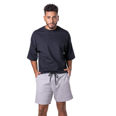 Shorts moletom confort Pretorian mescla