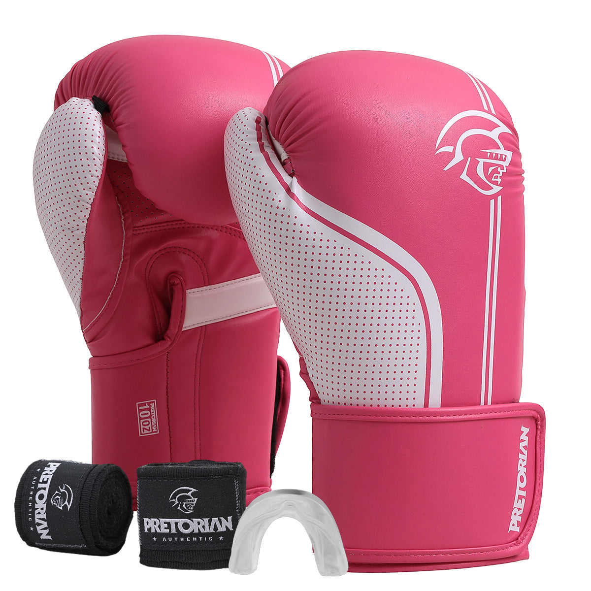 Kit Luva de Boxe e Muay Thai First FX1 Pretorian